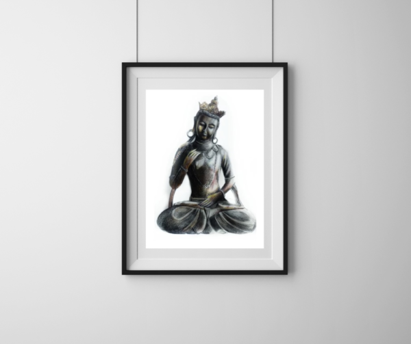 Embracing Serenity : Buddha - Image 2